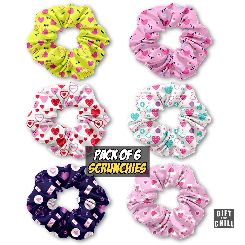 Love Scrunchies Set 8 - Gift and Chill