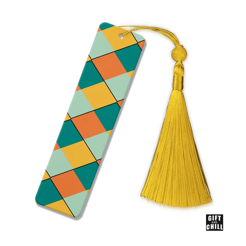 Criss Cross Pattern Bone China Bookmark 23 - Gift and Chill