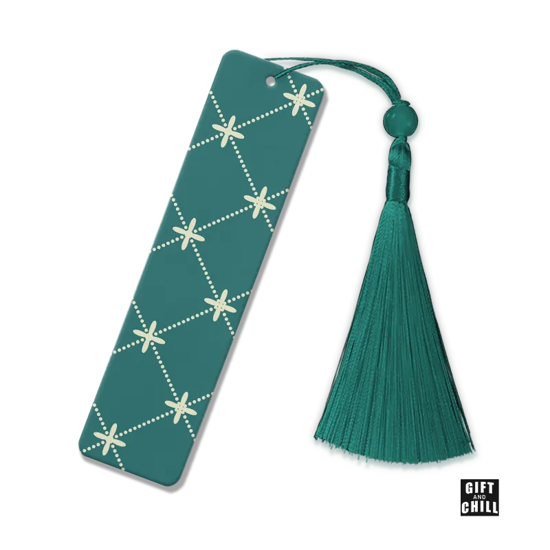 Floral Pattern Bone China Bookmark 55 - Gift and Chill