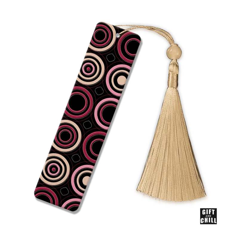 Geometric Pattern Bone China Bookmark 25 - Gift and Chill