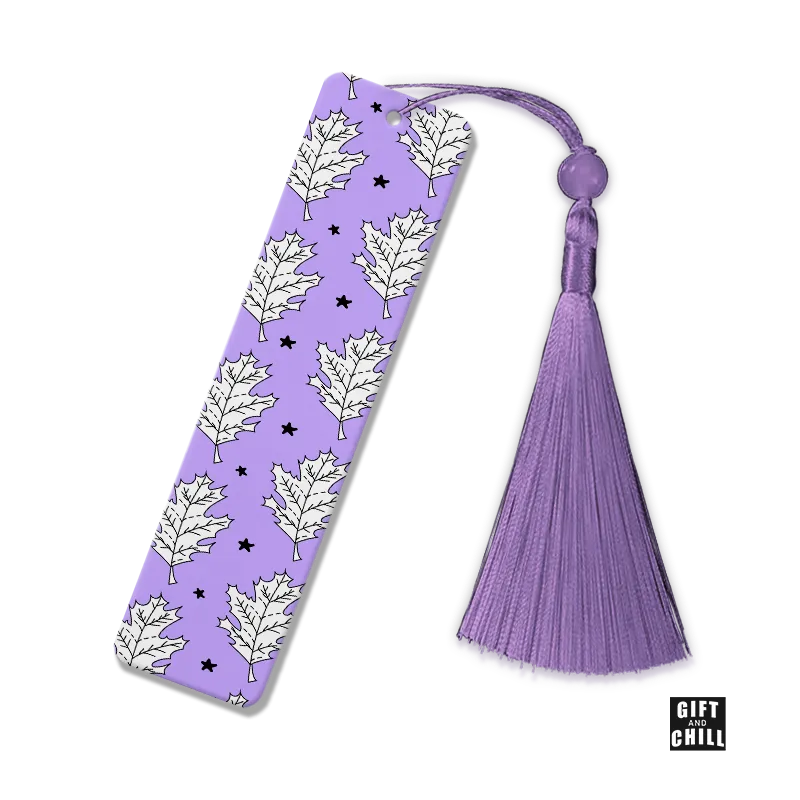 Leaf Pattern Bone China Bookmark 31 - Gift and Chill