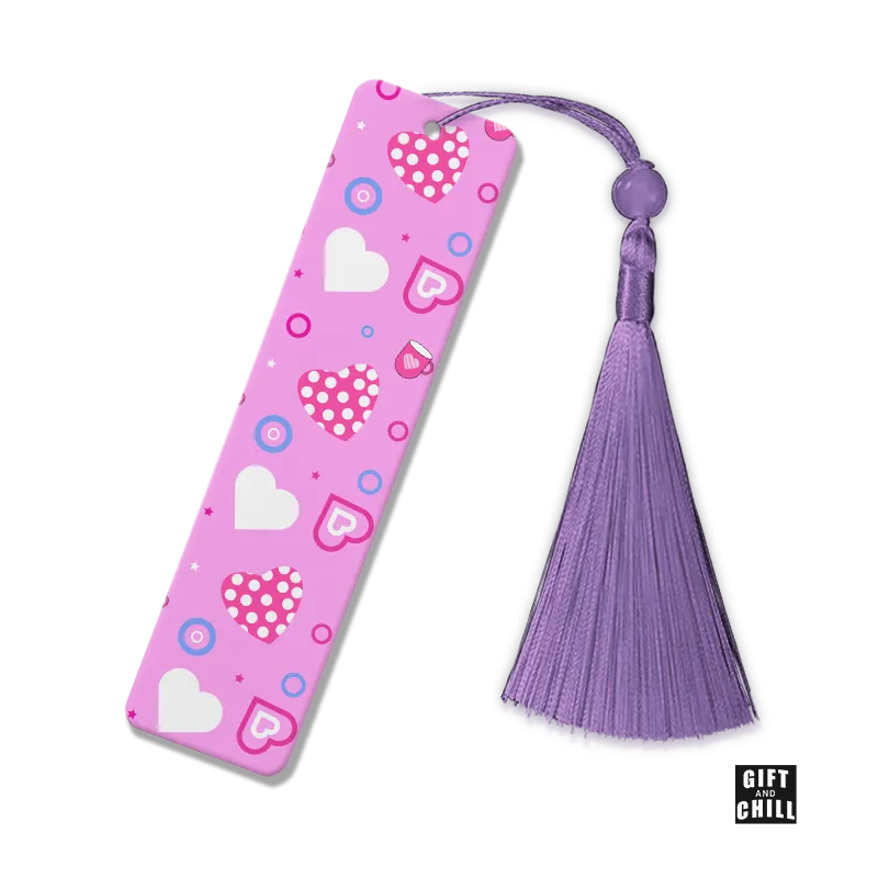 Love Pattern Bone China Bookmark 34 - Gift and Chill