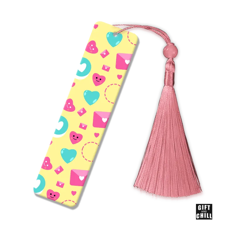 Love Pattern Bone China Bookmark Set 13 - Book Lover Gift - Image 4