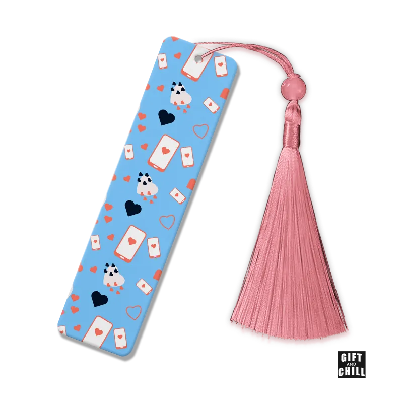 Love Pattern Bone China Bookmark 41 - Gift and Chill