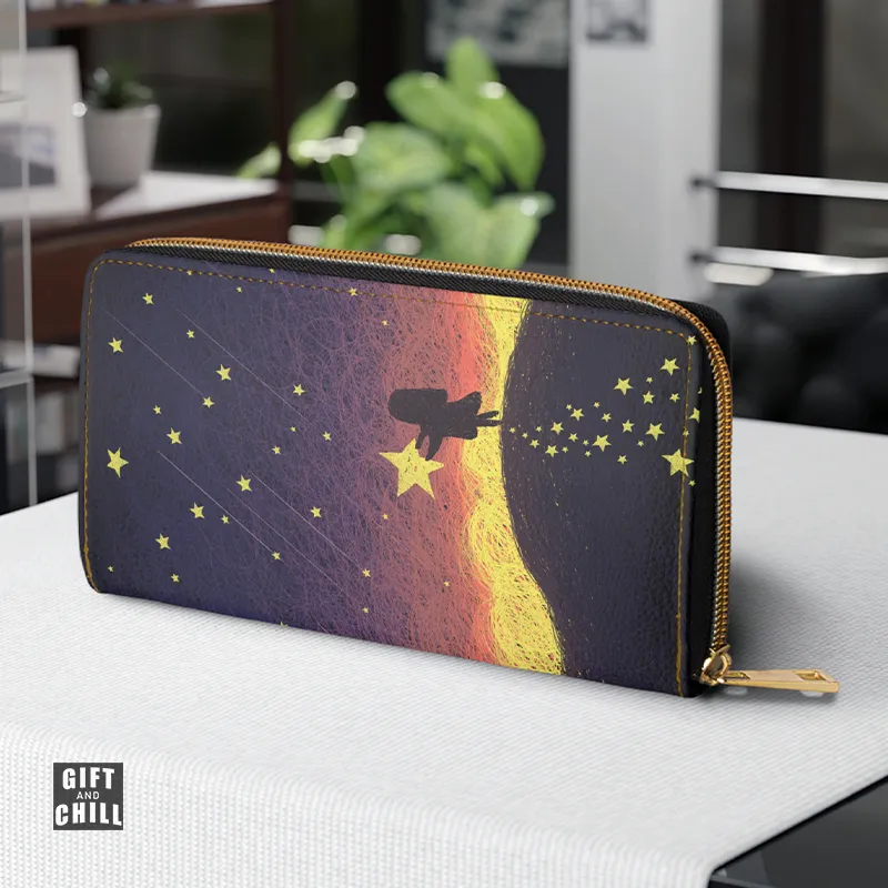 Starry Night Fantasy PU Leather Wallet 7B - Gift and Chill